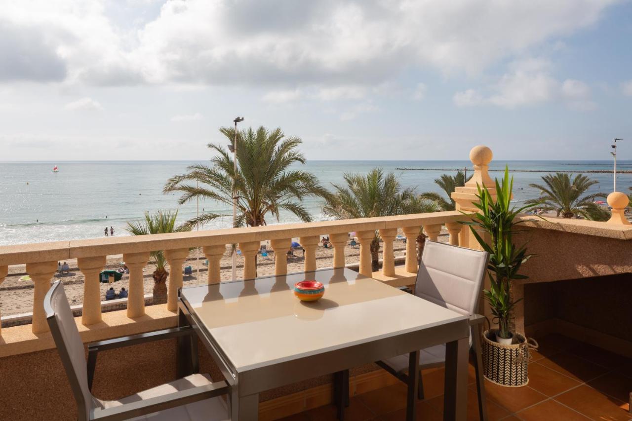Atico Duplex De Lujo Frente Al Mar. 1A Linea Playa Daire El Campello Dış mekan fotoğraf