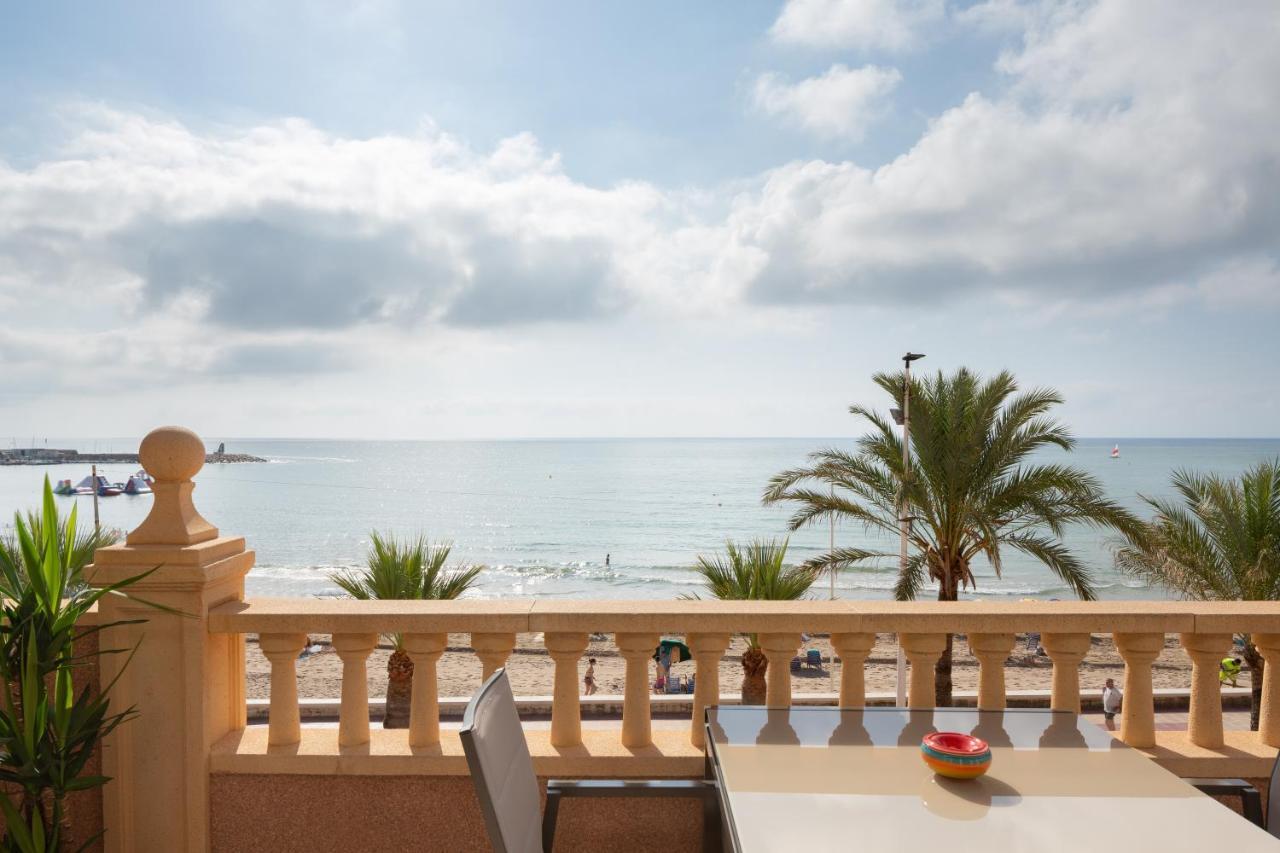 Atico Duplex De Lujo Frente Al Mar. 1A Linea Playa Daire El Campello Dış mekan fotoğraf