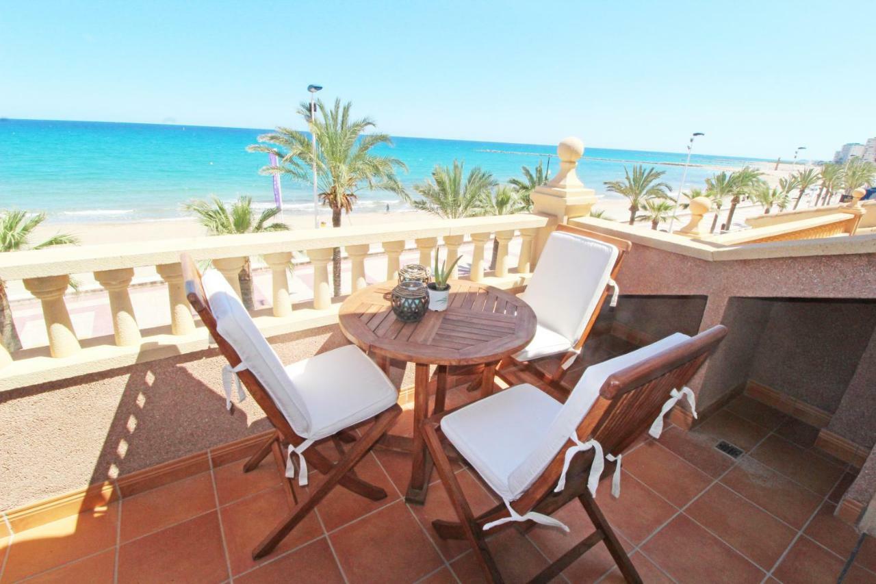 Atico Duplex De Lujo Frente Al Mar. 1A Linea Playa Daire El Campello Dış mekan fotoğraf