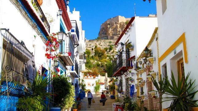 Atico Duplex De Lujo Frente Al Mar. 1A Linea Playa Daire El Campello Dış mekan fotoğraf